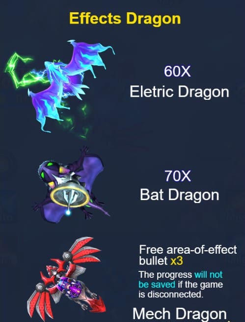 There are a total of 22 different flying dragons in this game, each with different rewards