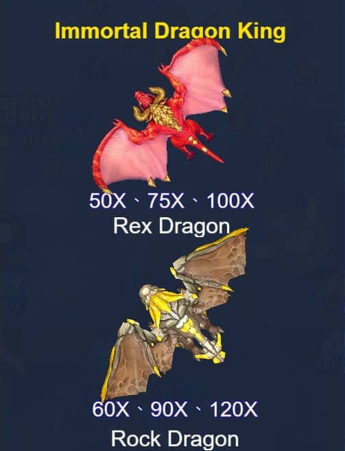 There are a total of 22 different flying dragons in this game, each with different rewards